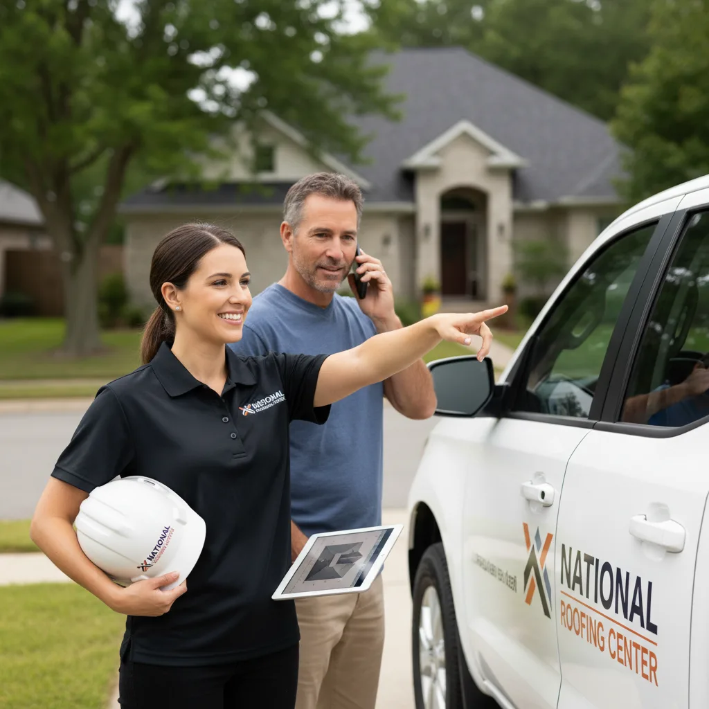 National Roofing Center customer support in Pride